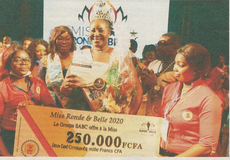 Concours Miss Ronde et Belle 2021 : CHARIFA DJONGA remporte la couronne